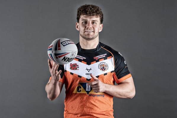 Castleford's former Hull KR forward George Lawler. Picture by Allan McKenzie/SWpix.com.