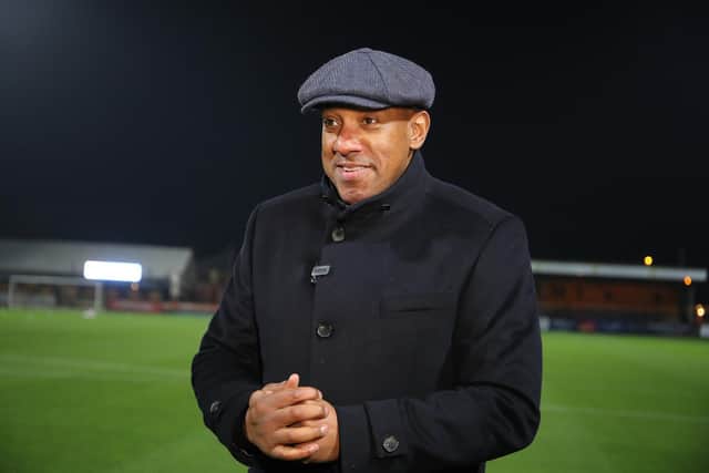 BACKING: For Leeds United from Dion Dublin, above. Photo by Pete Norton/Getty Images.