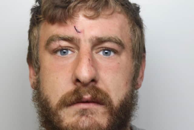 Ryan Armitage was jailed for four years for inflicting grievous bodily harm with intent after he pushed a man into the path of a Leeds City Council road sweeping vehicle.
