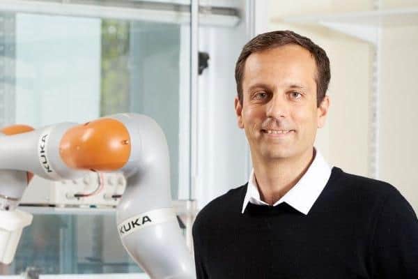 Leading academic at the University of Leeds honoured for work in developing medical robots
cc University of Leeds
