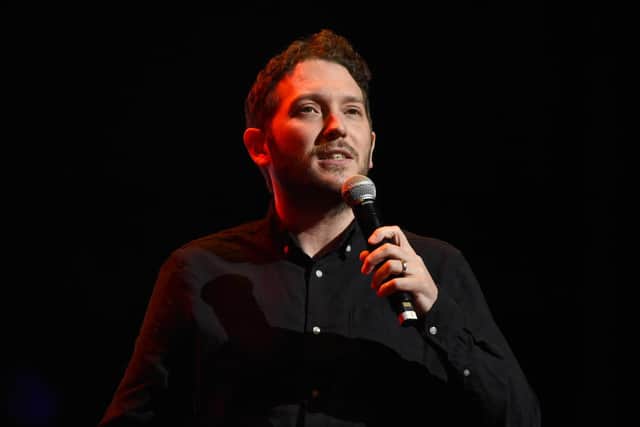 DISAPPOINTMENT: Expressed by Leeds United-supporting comedian Jon Richardson at Marcelo Bielsa's sacking. Photo by Stuart C. Wilson/Getty Images.