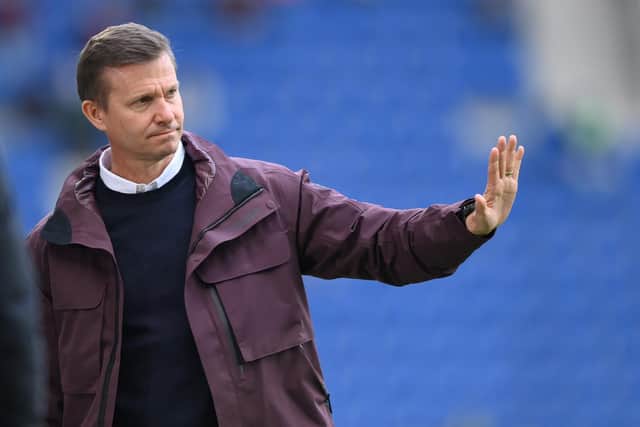 CHECKING IN? Jesse Marsch, above, looks set to be appointed as Leeds United's new head coach and replacement for Marcelo Bielsa, but what would he bring to the Whites? Photo by Sebastian Widmann/Getty Images.