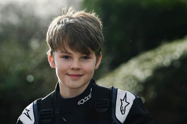 Karting driver Sam Stoner from Rothwell