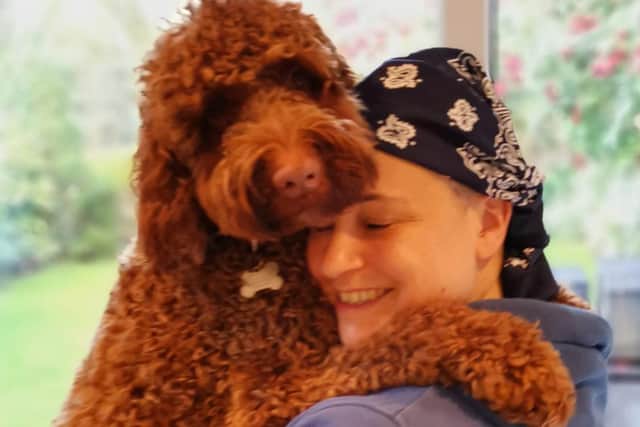 Ellissa completed her stem cell cycling challenge exactly a year after her transplant operation.