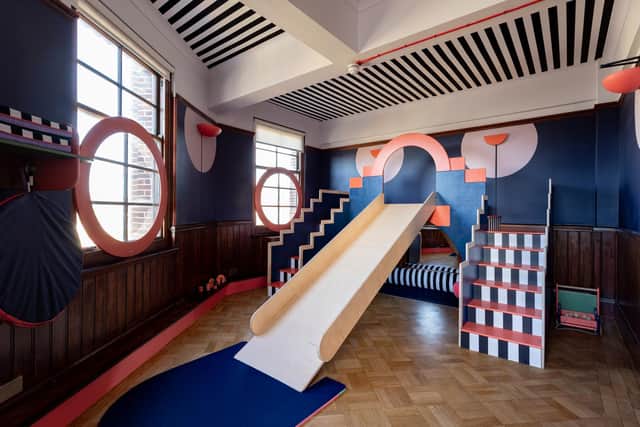 Artist and early years specialist Stephanie Jefferies unveiled a new creative space for children under five last week - the Tiny Tetley studio. Photo: Stephanie Jefferies: Tiny Tetley Studio, 2022. Photo: Jules Lister