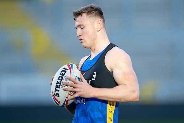 Leeds Rhinos' Harry Newman. Picture by Allan McKenzie/SWpix.