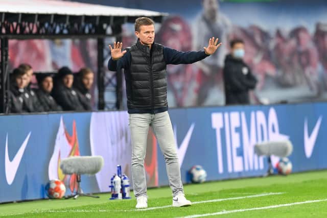 BIG JOB - Jesse Marsch has the task of keeping Leeds United afloat in the Premier League after replacing Marcelo Bielsa. Pic: Getty