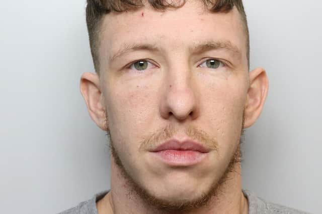 Joshua Spry was jailed for 43 months at Leeds Crown Court subjecting his partner to campaign of paranoid domestic violence and abuse.
