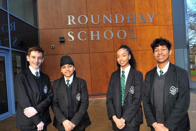 Pictured is Roundhay School. 256 out of 258 students ranked Progress 8 in 2021, making it one of the best secondary schools in Leeds. Photo: Gary Longbottom