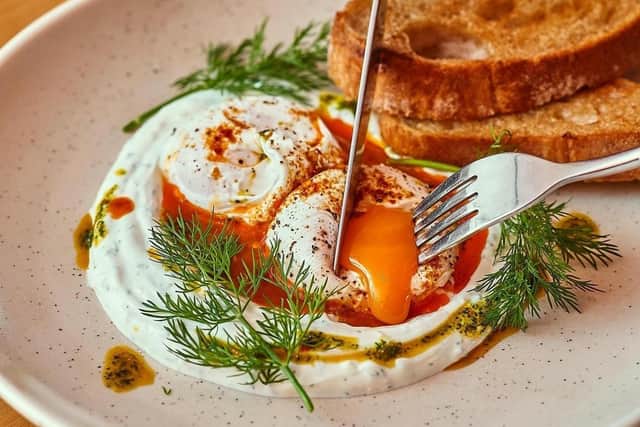 Pictured is House of Koko's Turkish eggs which will also feature on the Oakwood menu this week.