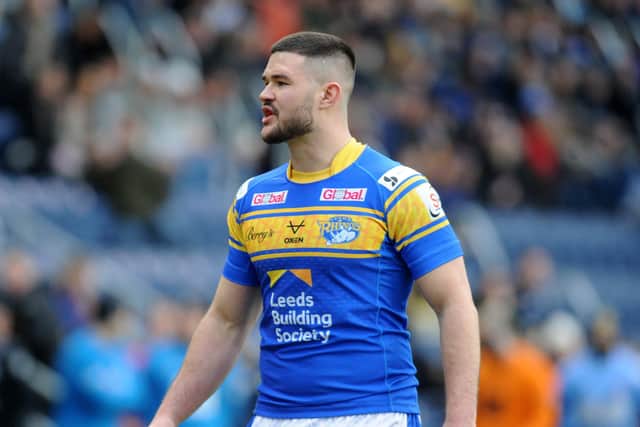 James Bentley was handed a four-match ban by the RFL disciplinary panel. Picture: Steve Riding.