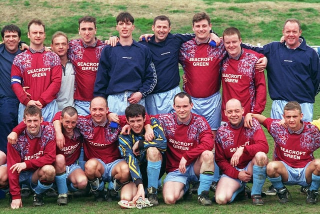 Seacroft Green who lost in the final of the Leeds Sunday League Raftery Cup in April 1999.