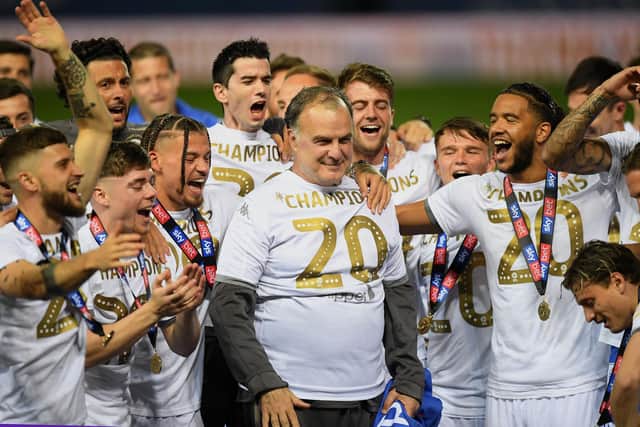 EMOTIONAL WEEK - Leeds United's players have had to say goodbye to Marcelo Bielsa and throw themselves into a brand new regime under Jesse Marsch. Pic: Getty