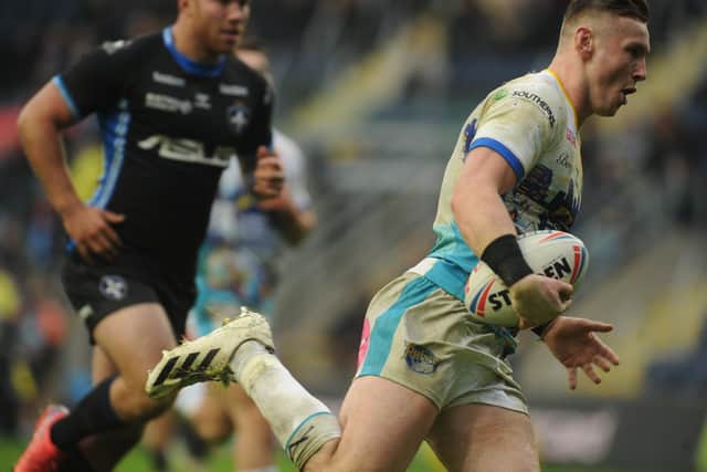 Harry Newman is back in contention afrter a hamstring injury. Picture by Steve Riding.