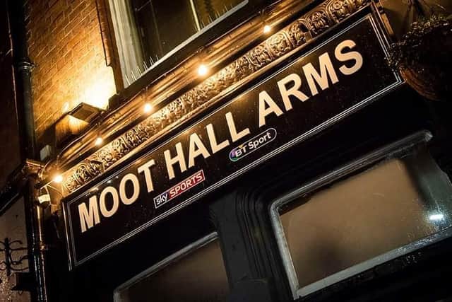 The fundraising raffle for Leeds Women's Aid was set up by the owner of the Moot Hall Arms, who escaped an abusive relationship