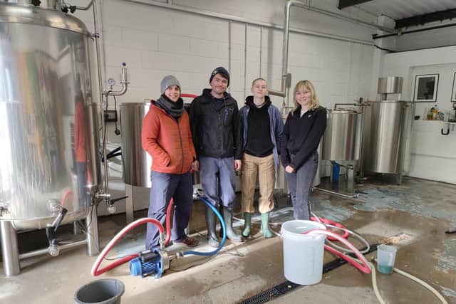 The Hyde Park FC Women's+ team have crafted a football-themed cask pale ale, 'She Shoots, She Pours', with Armley brewery Anthology Brewing Co