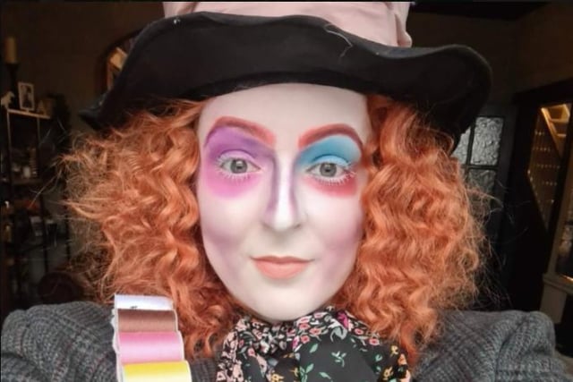 Stephanie Ann Bryan said: "I feel like my sister should be posted too! Fab effort, she's a primary school teacher and today is the Mad Hatter."