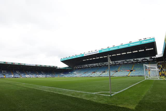 GRAND STAGE: As the Whites youngsters take on the Red Devils youngsters at Elland Road, above, but now with a new date. Photo by Marc Atkins/Getty Images.
