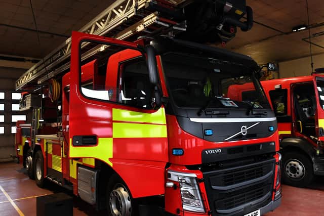 Several fire crews and specialist units were called to a fire at Lockwood Way in Beeston this morning where people were reported to be inside the building.