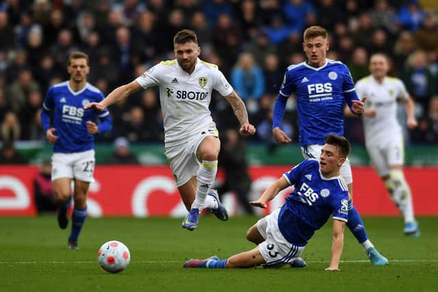NARROW DEFEAT - Leeds United went down to an ill-deserved 1-0 defeat at Leicester City in Jesse Marsch's first game in charge. Pic: Jonathan Gawthorpe