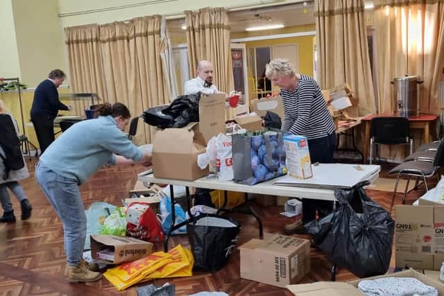 Volunteers have organised a mammoth collection of vital supplies for Ukrainian refugees in Poland