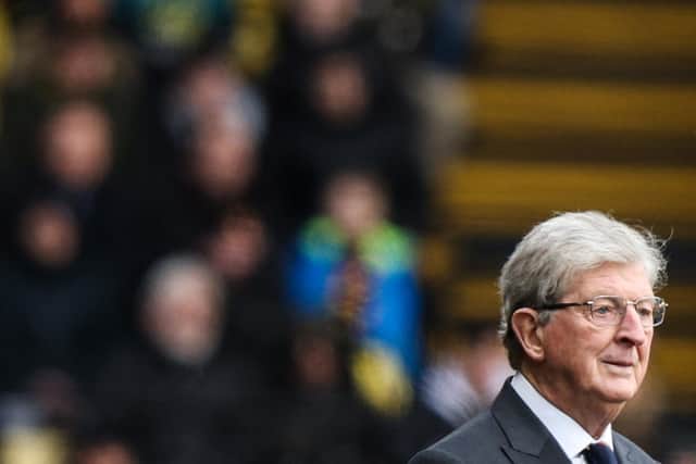FRUSTRATION: For Watford and boss Roy Hodgson, above, who saw his side beaten 3-2 by Arsenal at Vicarage Road on Sunday afternoon. Photo by Alex Pantling/Getty Images.