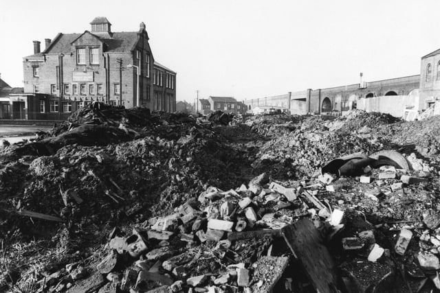 Rubbish on land on Czar Street pictured in January 1980.