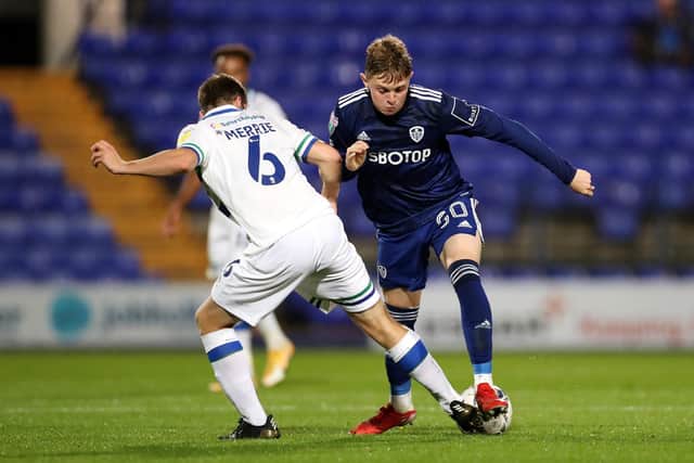 Leeds United forward Max Dean. Pic: Lewis Storey.