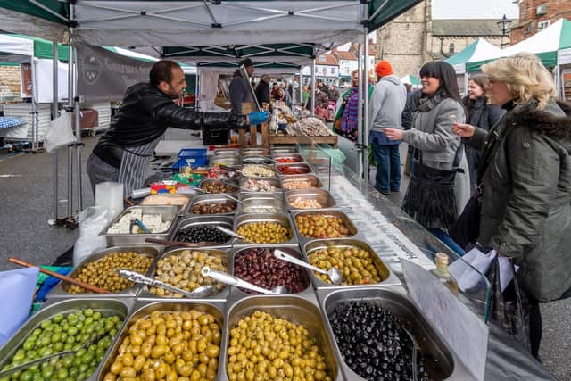 The Malton monthly food market returns to Yorkshire’s food capital on Saturday March 12