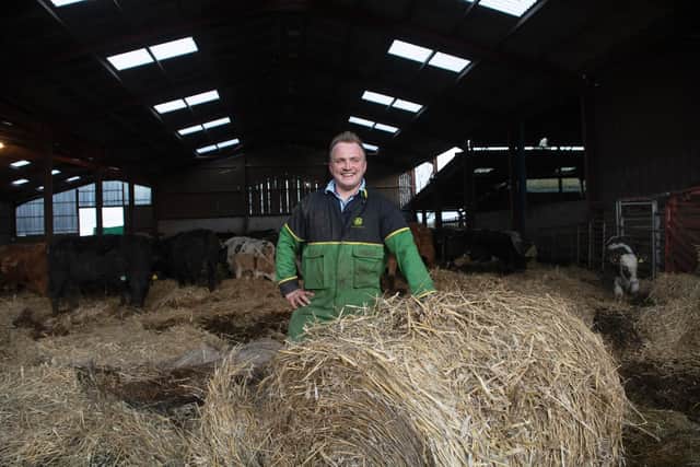 Harrogate farm worker Ryan Grainger.