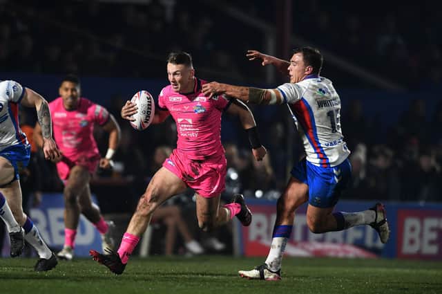 UP AND RUNNING: Leeds Rhinos finally opened their Super League 2022 account with victory over neighbours Wakefield Trinity Picture : Jonathan Gawthorpe