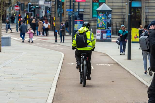 Leeds has been given money to look into how the city can introduce Dutch-style cycling infrastructure. Picture: James Hardisty