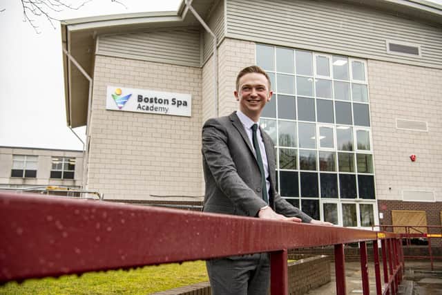 Since taking the principal's role at Boston Spa Academy at the beginning of the year, Peter Hollywood, who was vice principal from September 2020, says well-rounded students with life skills and resilience are the traits that they are trying to develop and instil in the 1500 students.