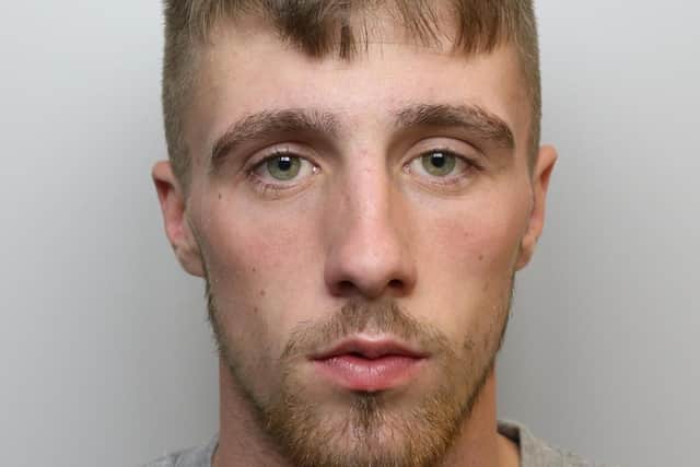 Kaydon Dixon was locked up for 42 months for attacking his girlfriend with a machete and stabbing her in the leg during a campaign of abuse.