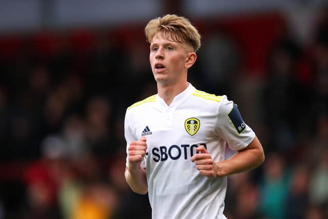 Leeds United winger Stuart McKinstry. Pic: Robbie Jay Barratt.