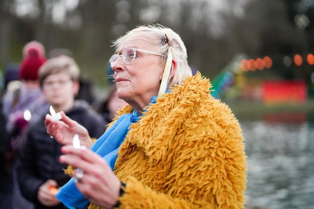 Wanda Maciuszko who organised the vigil