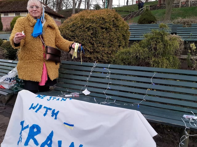 "We stand with Ukraine"