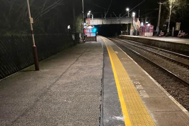 Over the past three weeks, Network Rail teams have installed over 175 metres of raised, tactile paving slabs along the full length of both platforms.