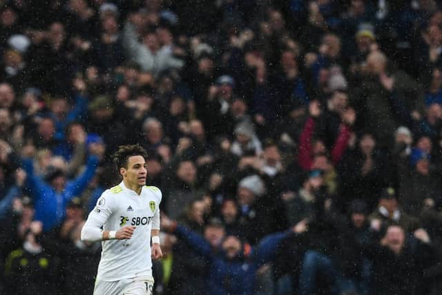 BIG GAME - Rodrigo says Leeds United will need Elland Road as they face Aston Villa in a crucial Premier League game. Pic: Getty