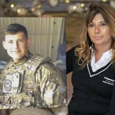 Nathalie Bouzigues, mother of soldier Corporal Jake Hartley