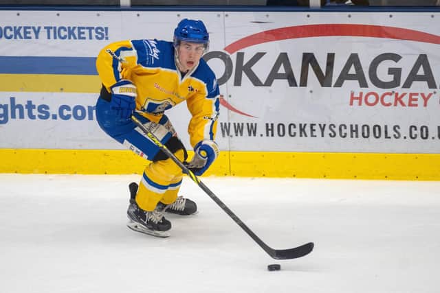 Kieran Brown was in among the point again for Leeds Knights at the weekend, scoring three goals in two games Picture: Bruce Rollinson