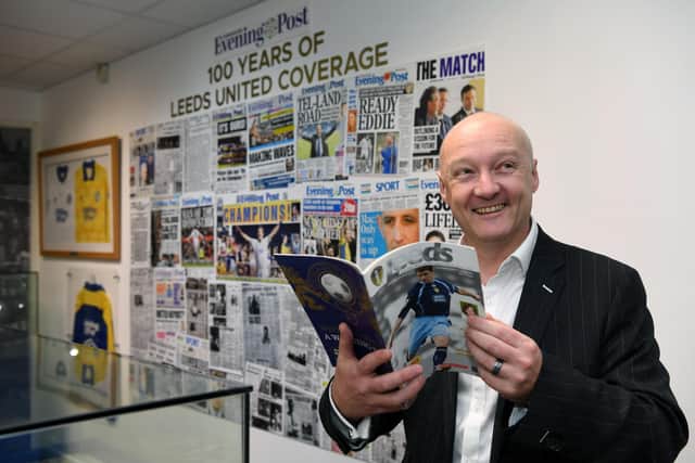 Leeds United Supporters Trust vice chair Graham Hyde. Pic: Jonathan Gawthorpe.