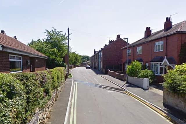 Sixty-one-year-old John Peter Langfield admitted “losing his temper” with the man in Garden Street, Glass Houghton.