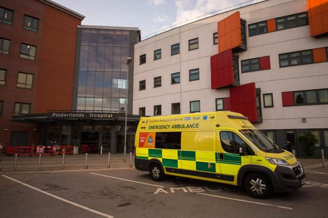 The Mid Yorkshire Hospitals Trust, which runs Pinderfields Hospital (pictured), said some members of the public had been abusive towards its employees (Photo: SWNS)