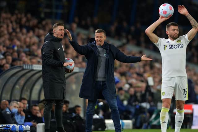 SENSING FEAR - Leeds United boss Jesse Marsch says he underestimated the stress the players were under ahead of the Aston Villa defeat. Pic: Jonathan Gawthorpe