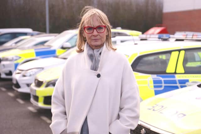 TV presenter Louise Minchin, who has said that she was in a "high state of alert all the time" during her stalking ordeal, while her teenage daughter Mia said she was left "terrified" and "in floods of tears". Photo: ITV Tonight