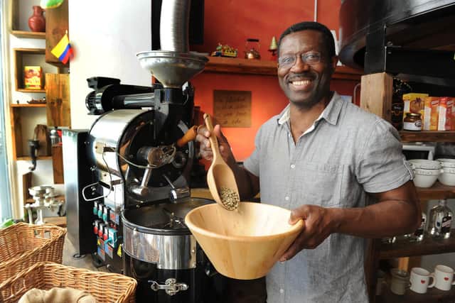 Pictured is David Nkengmo, member of staff at Casa located in the Grand Arcade. Photo: Steve Riding