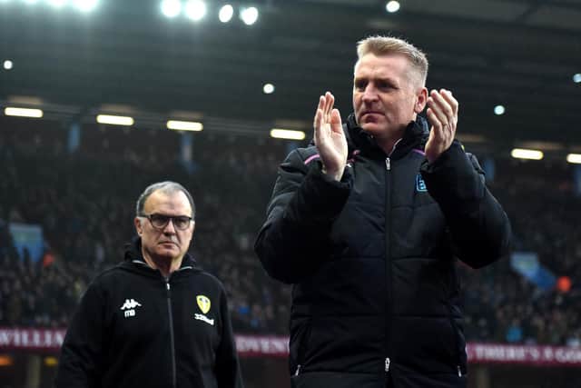 OLD ADVERSARY - Norwich City boss Dean Smith has praised Marcelo Bielsa for improving the Leeds United players Jesse Marsch will have at his disposal. Pic: Getty