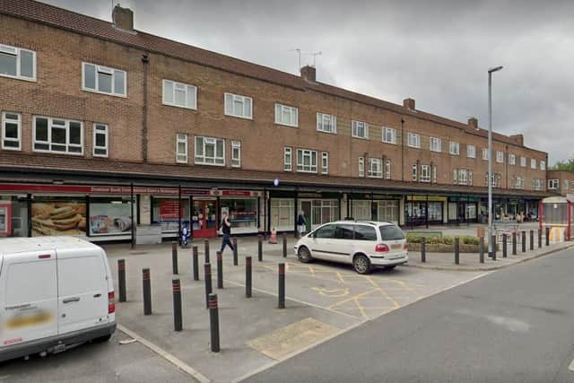 Two armed robbers targeted the Cranmer Bank Post Office in Moortown. Photo: Google.