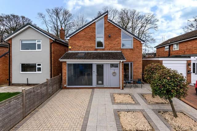 This incredibly, architecturally designed property is on the market in Leeds.